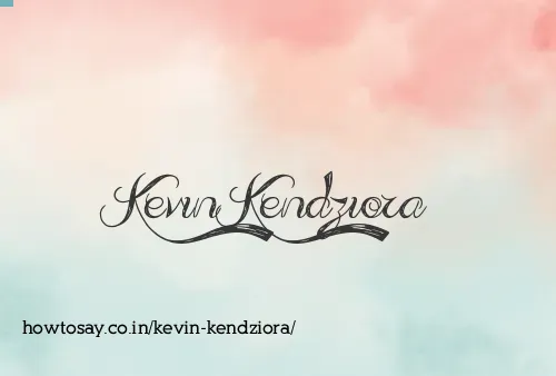 Kevin Kendziora