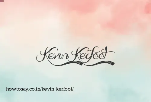 Kevin Kerfoot