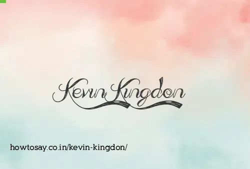 Kevin Kingdon