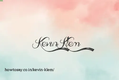 Kevin Klem