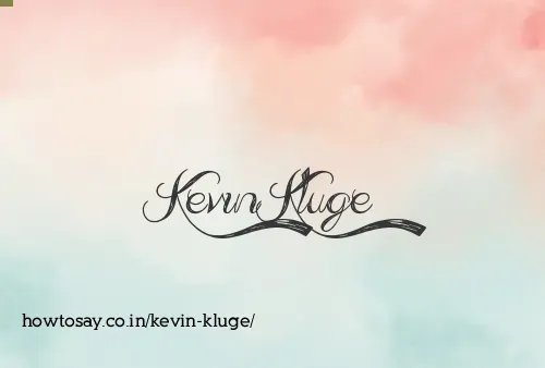 Kevin Kluge