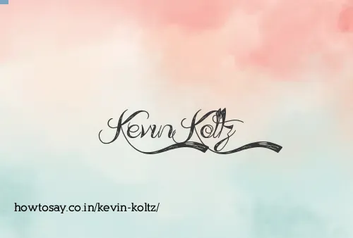 Kevin Koltz