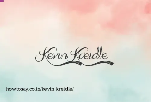 Kevin Kreidle