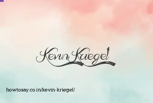 Kevin Kriegel