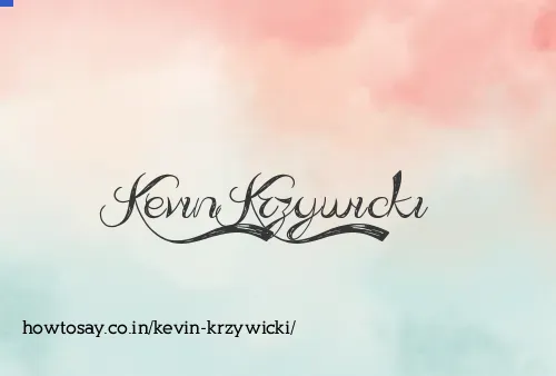 Kevin Krzywicki