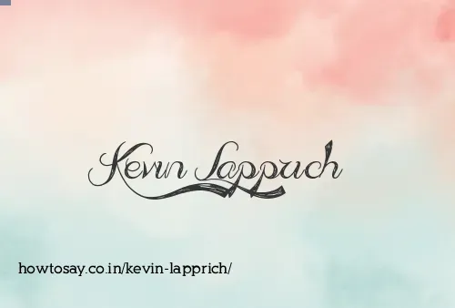 Kevin Lapprich