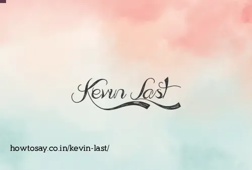 Kevin Last