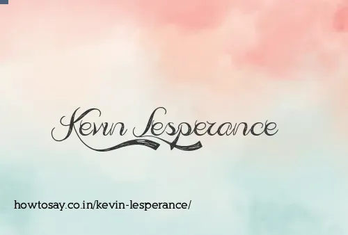 Kevin Lesperance