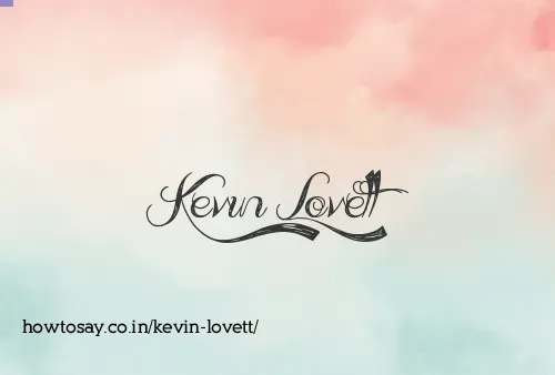 Kevin Lovett