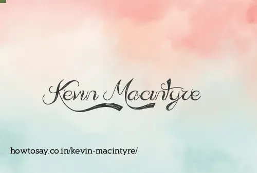 Kevin Macintyre
