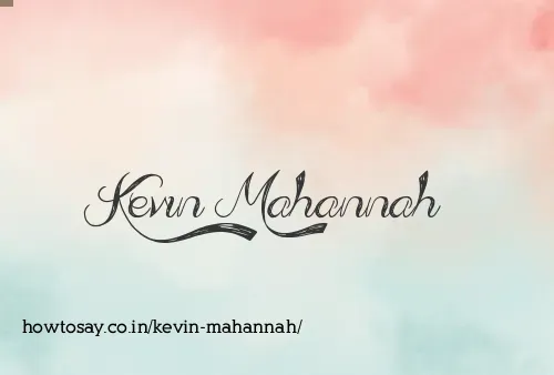 Kevin Mahannah