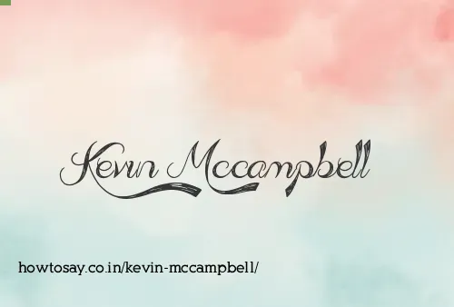Kevin Mccampbell