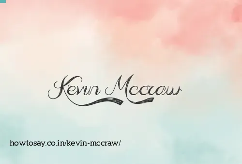 Kevin Mccraw
