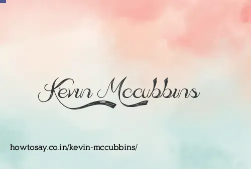 Kevin Mccubbins