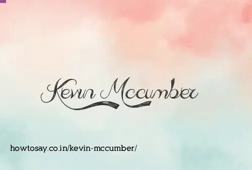 Kevin Mccumber