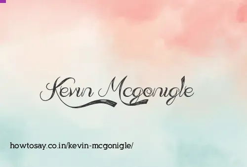 Kevin Mcgonigle