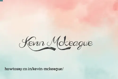 Kevin Mckeague