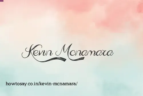 Kevin Mcnamara