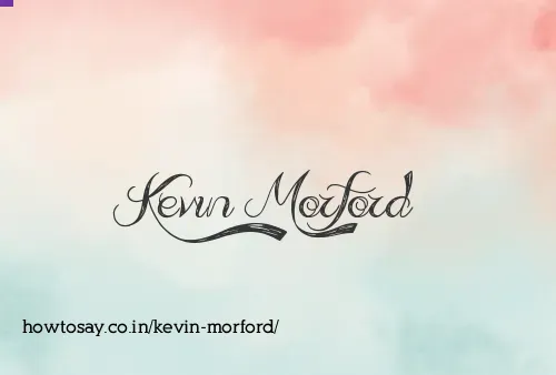 Kevin Morford