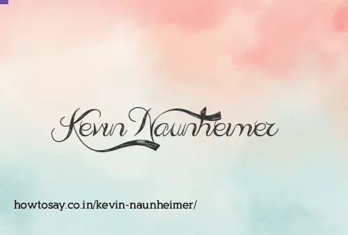 Kevin Naunheimer