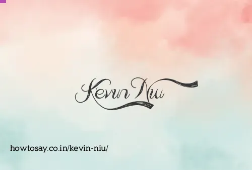Kevin Niu
