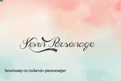 Kevin Parsonage