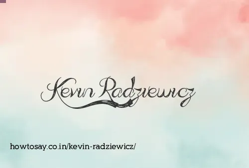 Kevin Radziewicz