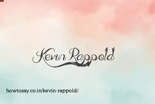 Kevin Rappold