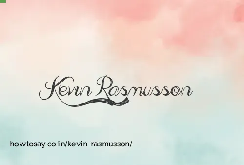 Kevin Rasmusson