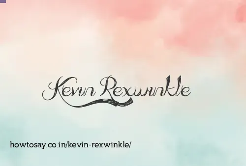 Kevin Rexwinkle