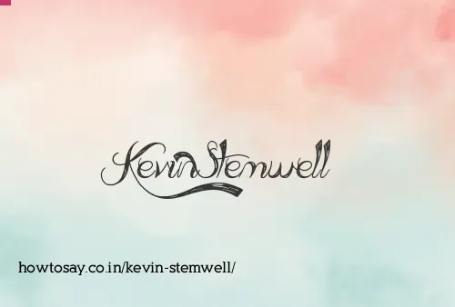 Kevin Stemwell