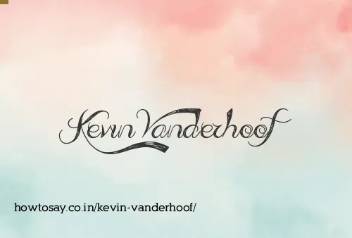 Kevin Vanderhoof