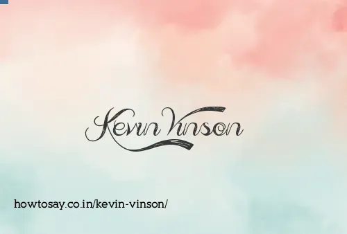 Kevin Vinson