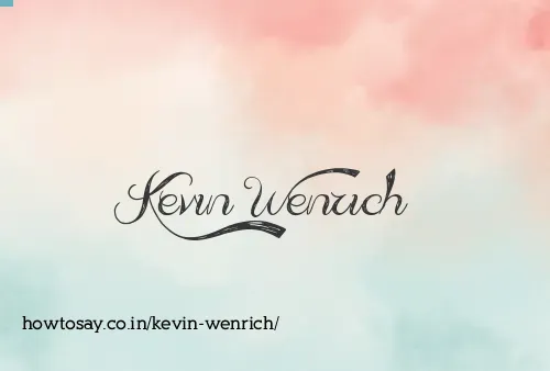 Kevin Wenrich