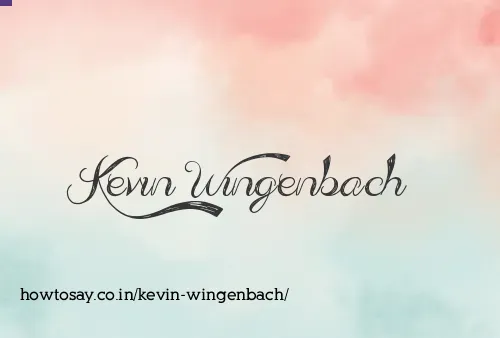 Kevin Wingenbach