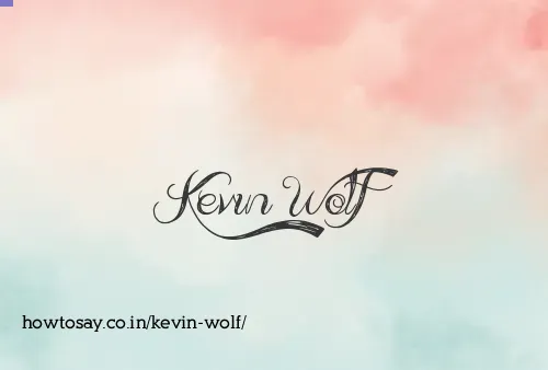 Kevin Wolf
