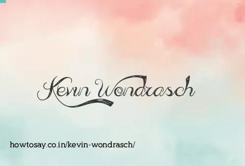Kevin Wondrasch