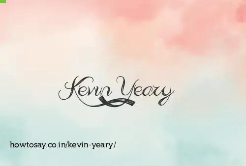 Kevin Yeary