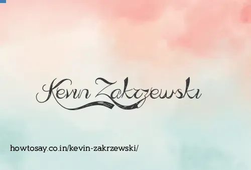 Kevin Zakrzewski