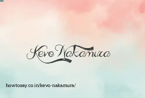 Kevo Nakamura