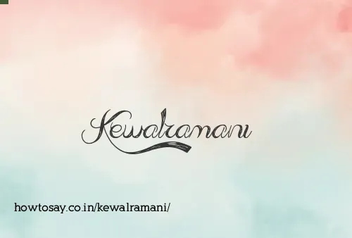 Kewalramani