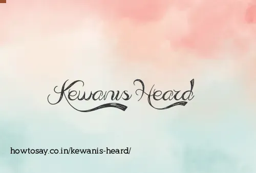 Kewanis Heard