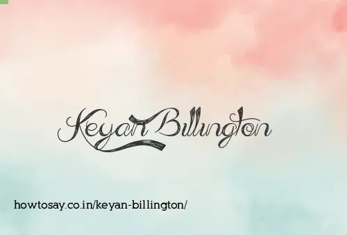 Keyan Billington
