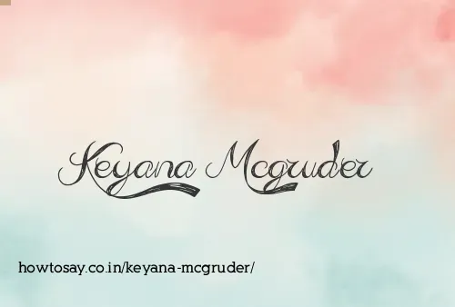 Keyana Mcgruder