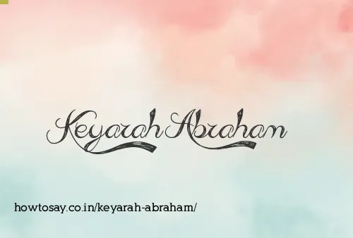Keyarah Abraham