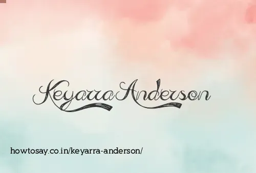 Keyarra Anderson
