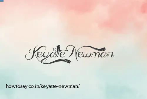 Keyatte Newman