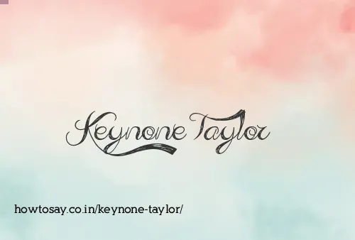 Keynone Taylor