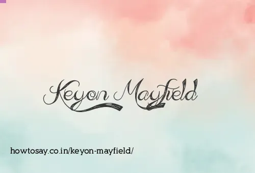 Keyon Mayfield