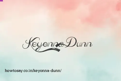 Keyonna Dunn